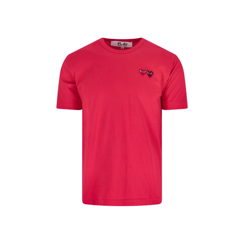 Comme Des Garcons Play 中性（成人） T恤 and Polos T恤红色T恤