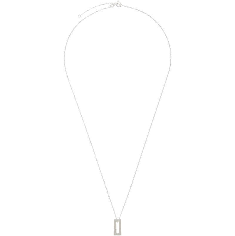 Le Gramme 男士 项链/吊坠 Rectangle le 1.5g 项链 - 实物图