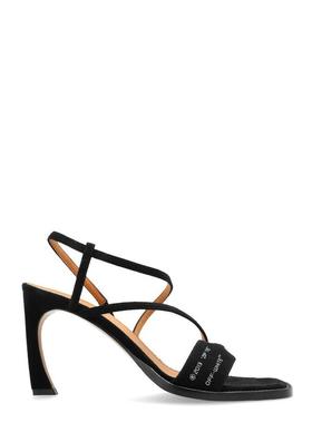 Off-White 女士 FW25 凉鞋 黑色 Zip Tie Loop 凉鞋