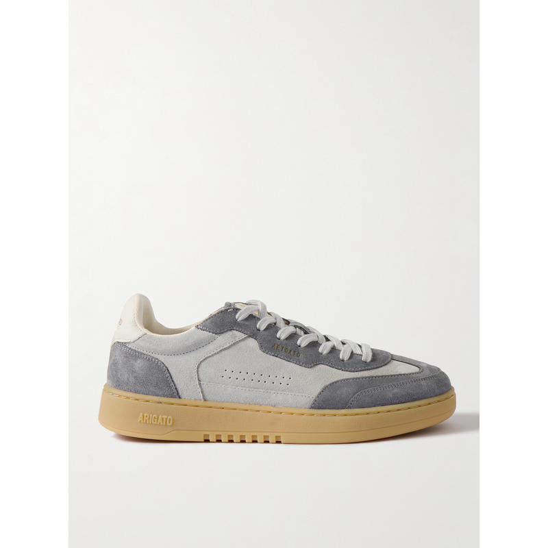 Axel Arigato 男士 FW25 运动鞋 T-Toe 骰子皮革边绒面革运动鞋