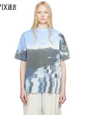 Ader Error 女款蓝色 Half Sleeve Knit Product. 61 T 恤 迷衣时