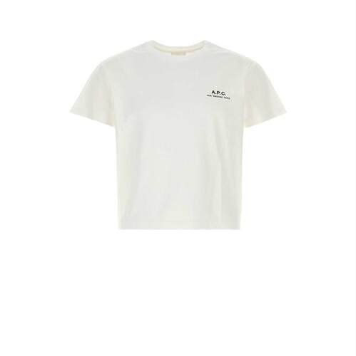A.P.C. 男士 FW26 T恤 Aurore 白色棉质