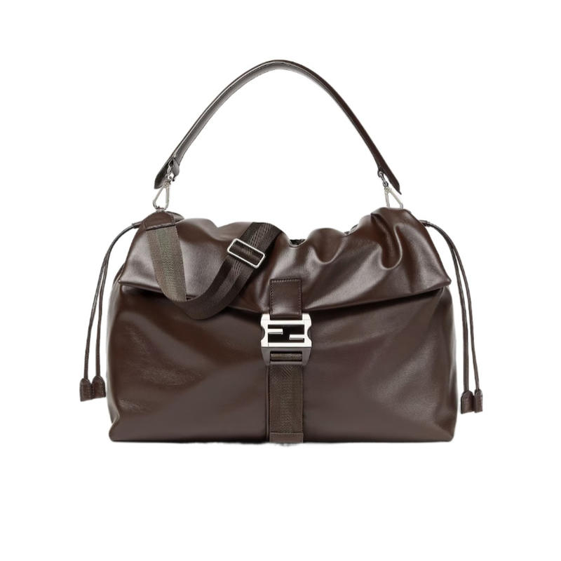 Fendi 男士 FW25 单肩包 Flux Maxi 郵差包