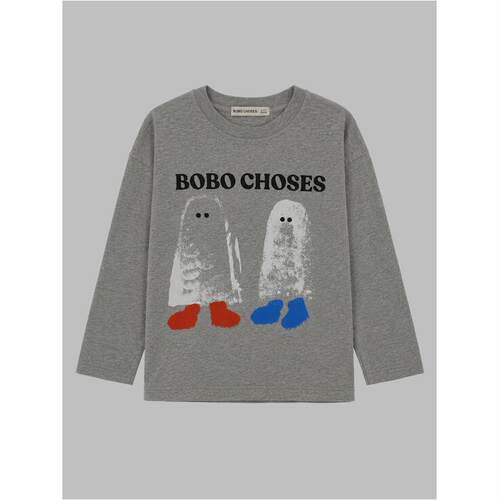 Bobo Choses 中性（儿童） FW26 T恤 booty ghosts 童装
