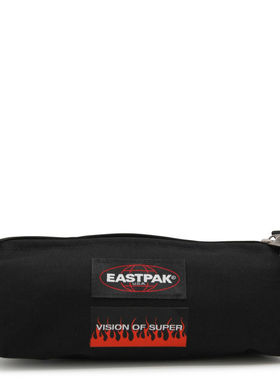 Vision Of Super 男士 双肩包 黑色红色部落风火焰背包