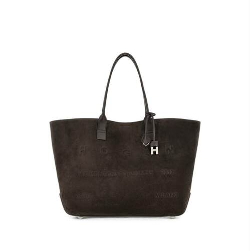 Hogan 霍根 女士 FW26 托特包 ADDRESS 中号皮革手提包