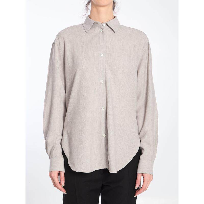 Totême 女士 SS25 衬衫 长袖衬衫