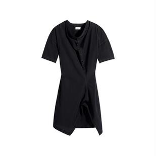 SS26 女士 短款 连衣裙 黑色连衣裙 Lemaire LEMAIRE 勒梅尔