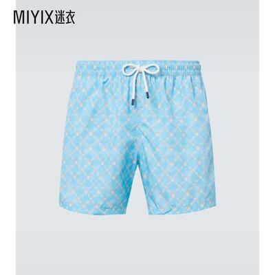 Fedeli 男款Madeira 印花泳裤 迷衣时尚