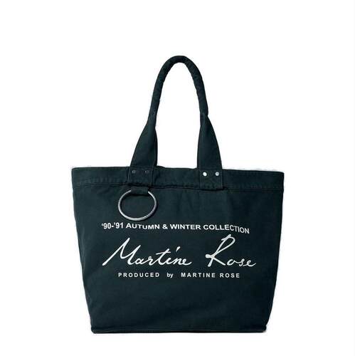 Martine Rose 女士 FW25 托特包 徽标印花顶部提手包
