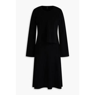 Theory 女士 连衣裙 层叠感弹性针织连衣裙