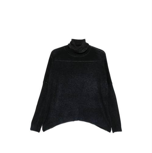 Avant Toi 女士 FW26 毛衣 海军蓝毛线衫