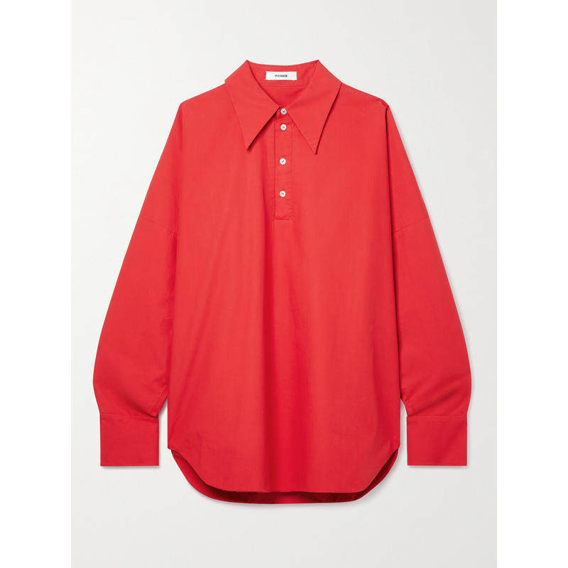 Interior 女士 SS24 衬衫 Regatta 宽松款棉质府绸衬衫,女装/女士精品,真丝上装,淘宝优惠券,粉丝福利购,淘宝优惠卷