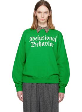 UNDERCOVER 女士 卫衣 绿色 UC2E4892-1 套头衫