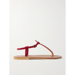 K Jacques 女士 凉拖 Picon 蜥蜴质感皮质凉鞋