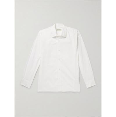 Officine Générale 男士 SS25 衬衫 Guito 棉质府绸