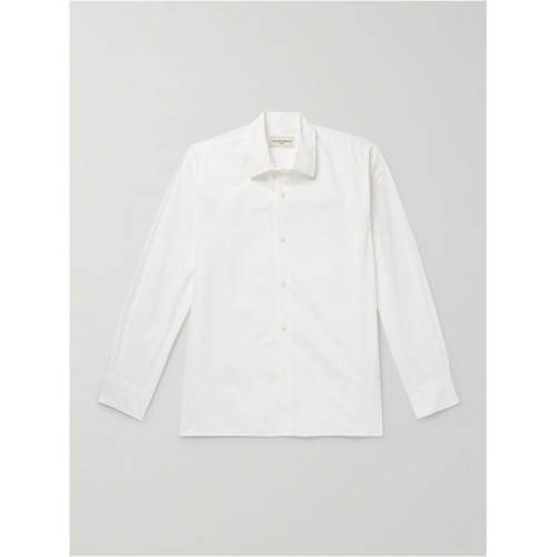 Officine Générale 男士 SS25 衬衫 Guito 棉质府绸