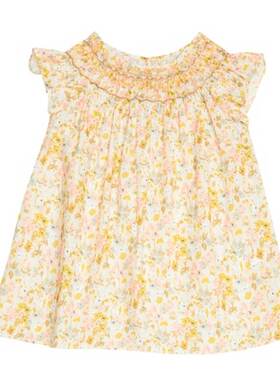 Bonpoint 女童 上衣 Ella 花朵棉质衫童装