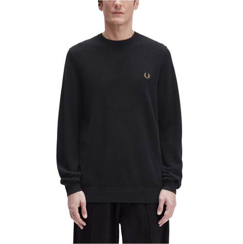 Fred Perry 弗莱德.派瑞 男士 FW25 毛衣 凸纹带Logo