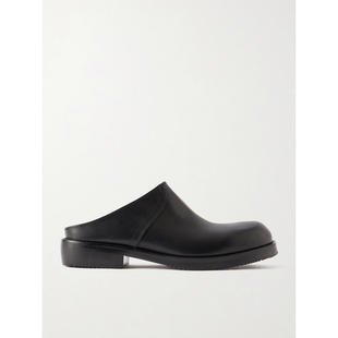 德赖斯·范诺顿 Noten 男士 SS26 皮质凉拖 Dries 凉鞋 Van