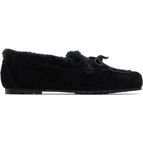 Aeyde 女士 乐福鞋 黑色 Jasper Shearling