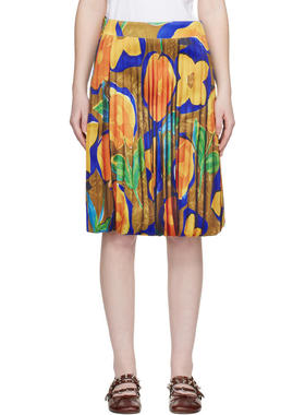 Abra 女士 中长裙 多色 Trompe L'Oeil 半身裙