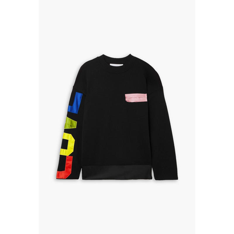 AZ Factory 女士 卫衣 Free To French 嵌花棉混纺厚绒布卫衣