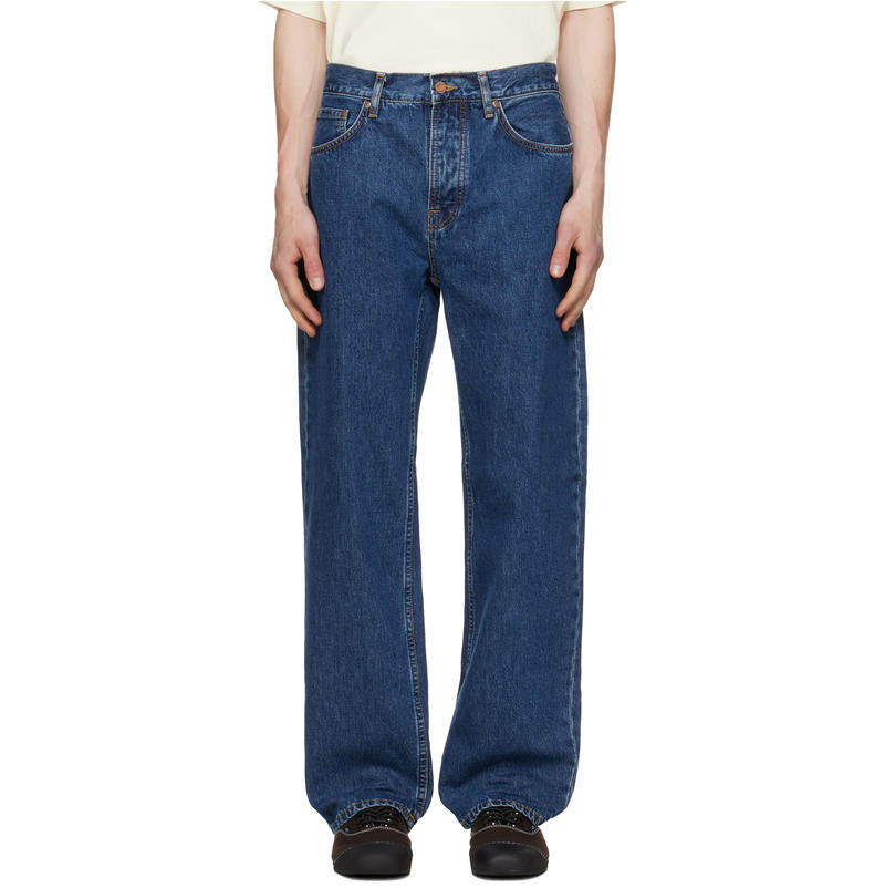 Nudie Jeans 男士 牛仔长裤 海军蓝 Tuff Tony 牛仔裤