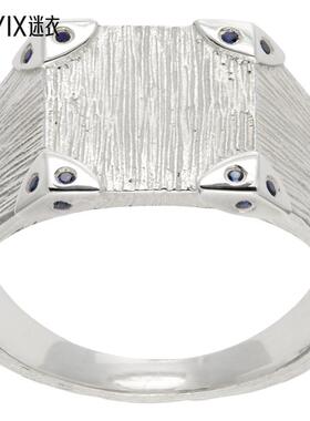 Bleue Burnham 男款Explorers 图章戒指 迷衣时尚