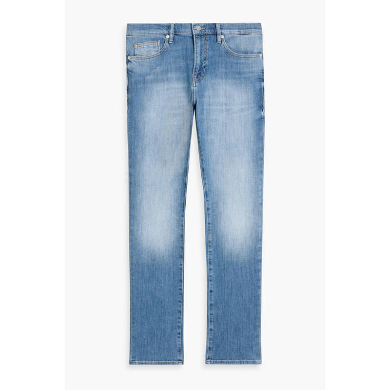 FRAME 男士 牛仔长裤 L'Homme 修身褪色设计牛仔裤