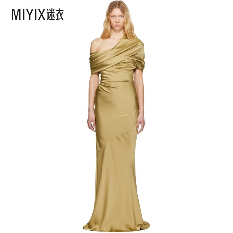 Entire Studios 女款绿色 Sleeveless Bound 连衣裙 迷衣时尚