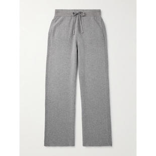 直筒羊绒羊毛混纺抽绳裤 Casablanca 长裤 SS26 子 男士