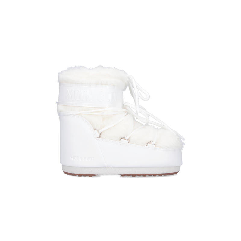 Moon Boot 女士 FW25 短靴 Moon 白色靴子