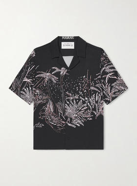 MANAAKI 男士 SS26 衬衫 Waihi Tapu 印花莱赛尔纤维衬衫