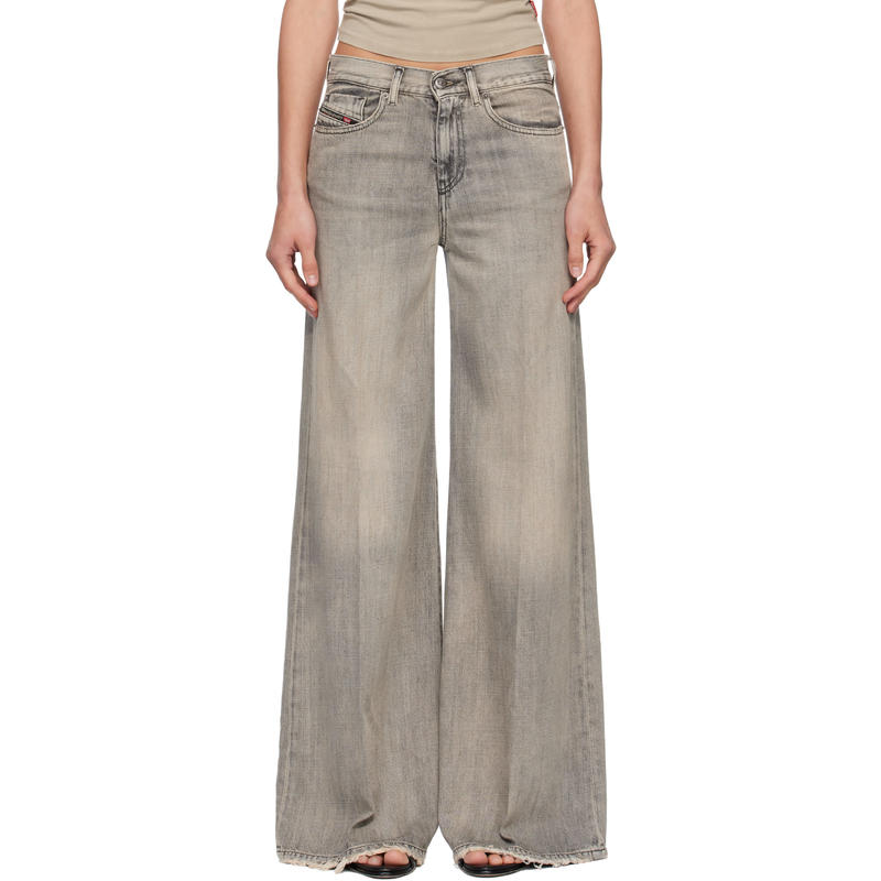 Diesel 女士 牛仔长裤 灰色 Flare 1978 D-Akemi 牛仔裤