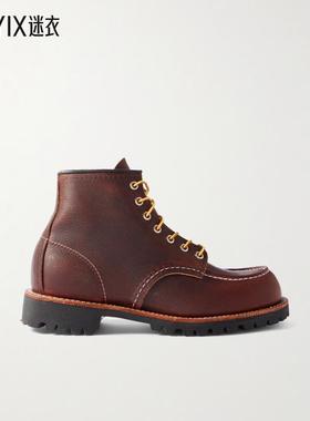 【春夏新品】Red Wing Shoes男士 8146 Roughneck 全粒面皮质靴子