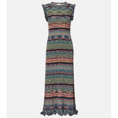 Ulla Johnson 女士 中长连衣裙 Ajak 罗纹针织中长连衣裙