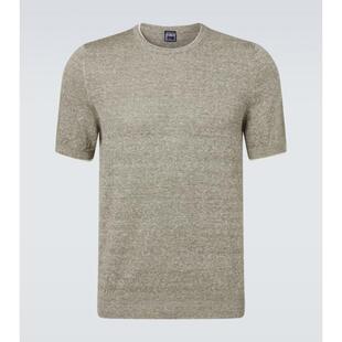 亚麻棉质 毛衣 Fedeli 男士