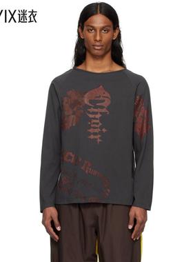 SC103 男款独家发售灰色 Warf Nest 长袖 T 恤 迷衣时尚