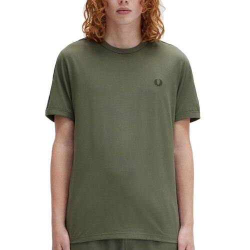Fred Perry 弗莱德.派瑞 男士 T恤 TAPE RINGER T-SHIR 撞色