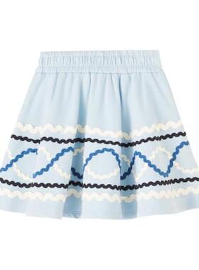 Molo 女童 半身裙 Barbera 刺绣棉质童装