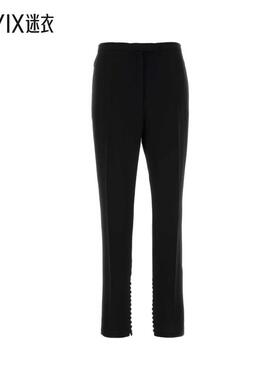 【秋冬新品】Dries Van Noten 女款Pandoris 黑色聚酯裤子 迷衣时