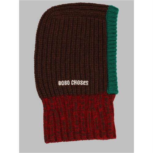 Bobo Choses 中性（儿童） FW26 围巾 针织巴拉克拉法帽童装