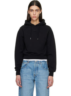 Jacquemus 雅克慕斯 女士 卫衣 黑色 The Gros Grain 连帽衫