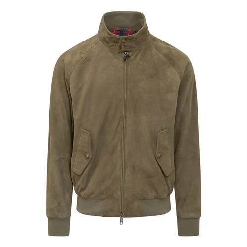 Baracuta 男士 SS26 夹克 G9 拉链式飞行员