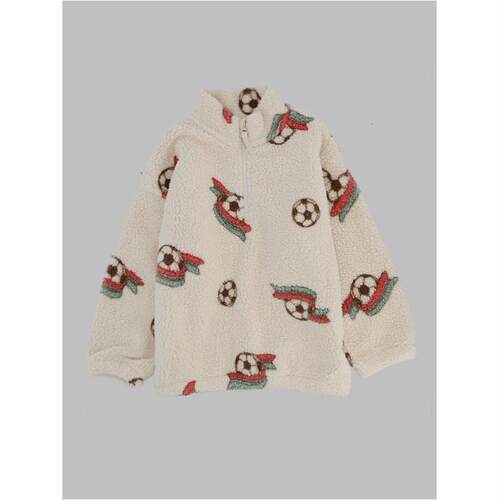 Konges Sløjd 男童 FW26 卫衣 jody grs 半拉链连衫衬裤童装