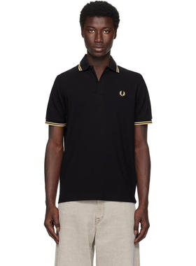 Fred Perry 男士 POLO衫 黑色 The Shirt Polo 衫