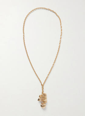 Roxanne Assoulin 女士 项链/吊坠 The Family 心形镀金水晶项链