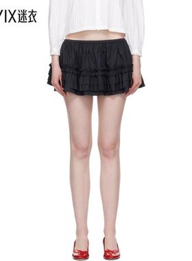 Sandy Liang 女款海军蓝 Coli 裙裤 迷衣时尚