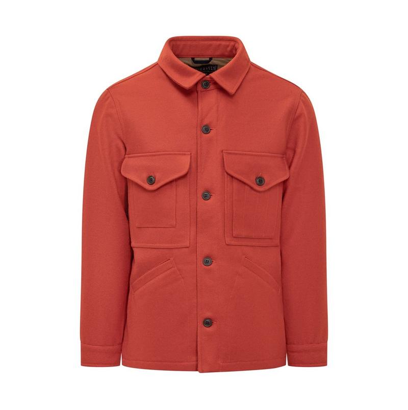Manifattura Ceccarelli 男士 FW26 夹克 Ceccarelli 羊毛巡洋舰图片